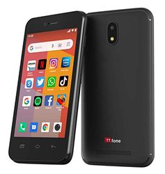 TTfone TT20 Smart 3G Mobile Phone with Android GO - 8GB - Dual Sim - 4Inch Touch Screen - Pay As You Go (GiffGaff PAYG)