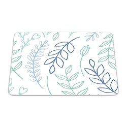 Bonamaison, Tapis de Souris Rectangle Imprimé Numériquement, Fond Antidérapant, pour Bureau et Maison, Taille: 22x18cm