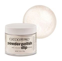 Cuccio Powder Polish - Acrylic Nail Colour Dip System - 45g (1.6oz) Dipping Powder - Pearl