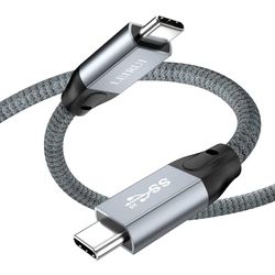 LEIRUI USB C auf USB C Kabel, 9.9FT USB 3.2 100W Schnellladung 20Gbps Datenübertragung, 4K Videokabel kompatibel mit Thunderbolt 3, MacBook Pro, iPad Pro, Galaxy S20, Pixel, Switch