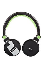 XX.Y stereo hoofdtelefoon moderne look volumeregeling en microfoon voor telefoongesprekken kabel groen