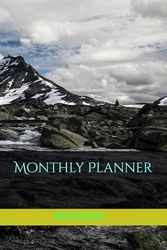 Paul Monthly Reflection Planner: Reflect and Plan Ahead 100 Pages