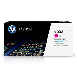 HP 655A Toner LaserJet Magenta Authentique, pour HP Color LaserJet Enterprise M652/M653/MFP M681/MFP M682 (CF453A), 10500 pages