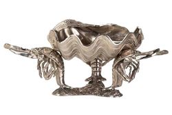 CHAMPANERA TIGRE ALUMINIO PLATEADO 130x20x36 CM