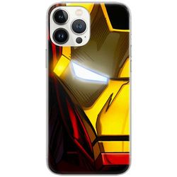 ERT GROUP mobiltelefonfodral för Samsung A51 originalt och officiellt licensierat Marvel mönster Iron Man 021 Vit optimalt anpassad till formen på mobiltelefonen, fodral tillverkad av TPU-plast