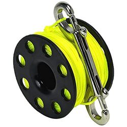 Best Divers ml0057yl Reel, Diver Unisex – Adult, Black, 45 metres