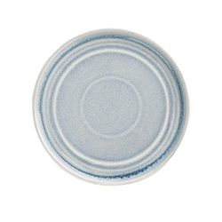 Olympia FB567 Cavolo Lot de 6 assiettes rondes plates Bleu glacier 180 mm