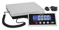 Bilancia per pacchi 50 Plus 50 kg/5 g incl. alimentatore di rete, argento/nero