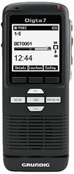 Grundig Digta 7 Push - Grabadora (con software DigtaSoft One, 2 pilas AAA, cable USB y estuche)