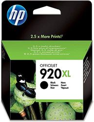 HP 920XL CD975AE, Cartuccia Originale HP da 1200 Pagine, Compatibile con Stampanti HP Officejet Serie 6000 e 7000 Grandi Formati, Nero