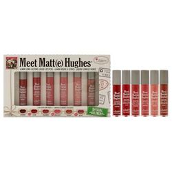 theBalm Meet Matte Hughes Set di 6 mini bastoncini liquidi a lunga durata
