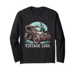 Auto d'epoca 1965 Steampunk Classic Car Automobile 59° compleanno Maglia a Manica