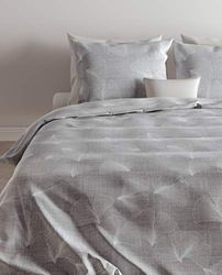 Zo.Home Saskia Duvet Cover, 100% Cotton Satin, Grey, 200 x 220 Cm, 1.0 Pieces