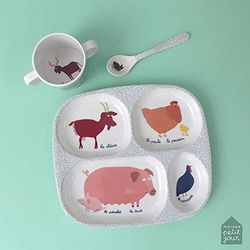 Petit Jour Paris - Diversatie servies op de boerderij - om zoals de volwassenen te eten.