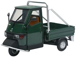 NewRay Ape Piaggio 68038-50 Cross Country Fedele Riproduzione, Scala 1:18, Die Cast, Verde