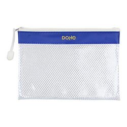 DOHE - Pochette zippée - A5 - Bleu