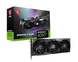 MSI GeForce RTX 4060 Ti GAMING X SLIM 16G Scheda Grafica - 16GB GDDR6 (18Gbps/128-bit), PCI Express Gen 4x8, Connettori 8-Pin x 1, DisplayPort x 3 (v1.4a), HDMI 2.1a - TRI FROZR 3, TORX FAN 5.0