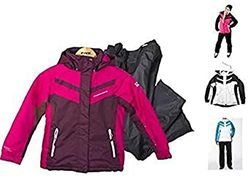 Five Season FSDAJ134BLK134, Giacca e Salopette Unisex-Adult, Nero, 9-10 Anni