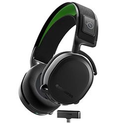 SteelSeries Arctis 7X+ - Wireless Auriculares Gaming - 2,4 GHz sin pérdidas - Batería con 30 Horas de autonomía - USB-C - para Xbox, PC, PS5, PS4, Mac, Android y Switch