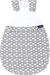 Träumeland S0102155 Gigoteuse pour bébé 2 pièces SET Wolke Gris 68/74