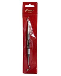 MOROCUTTI Juego de 6 pinzas de doble acero inoxidable - Manicura/pedicura