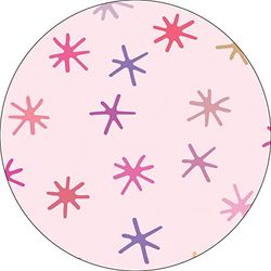 Bonateks, Round Digital Printed Mouse Pad, Non-Slip Base, for Office and Home, Diameter:22cm