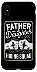 Padre Hija Senderismo Escuadrón Cita Carcasa para iPhone XS Max