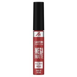Manhattan Lasting Perfection Mega Matte Liquid Lip Coloror, colore rosso 500 For Broadway