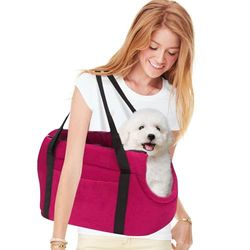 PETCUTE Transporttassen voor honden, reistas voor honden, katten, kleine huisdieren