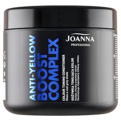 Joanna Professional Revitalisering kleurconditioner in zilvergrijs voor het haar - met microproteïne - duurzame revitalisering - krullende glans & kleur koud grijs - 500 g