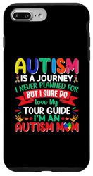 Carcasa para iPhone 7 Plus/8 Plus El autismo es un viaje que nunca planeé, pero seguro que amo