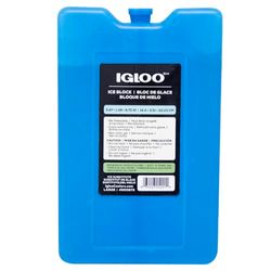 Igloo Bloc réfrigérants pour glacière, Taille Large, Bleu