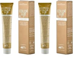 DESIGN LOOK Coloration Color Lux 9.12 Blond CLARIME Cendres Violet 100 ml (Lot de 2)