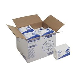 KIMTECH * Chłonne ręczniki w składaniu Z (nr art. 7506), 50 białych chusteczek na worek (VE z 16 workami)