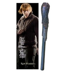NOBLE La nobile collezione Ron Weasley penna e segnalibro