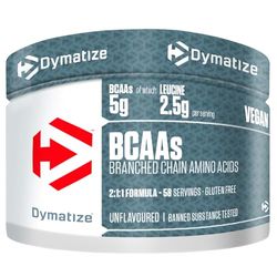 Dymatize BCAA Pulver 300g - Aminoácidos esenciales: leucina, isoleucina, valina
