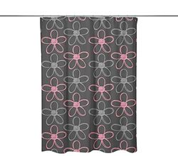 Bonamaison Anti-Mold, Waterproff Shower Curtain (150x200 cm) - Designed and Manufactured in Turkey