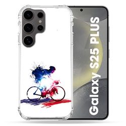 Förstärkt fodral för Samsung Galaxy S25 Plus sport cykling Frankrike
