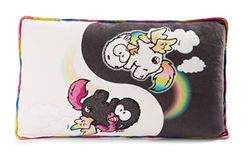 Cuscino rettangolare unicorni Rainbow Yin e Rainbow Yang 43 x 25 cm