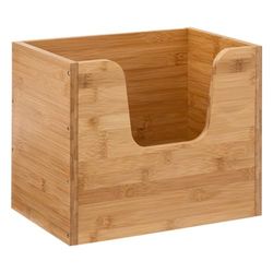 5five - cesta de bambú apilable grande