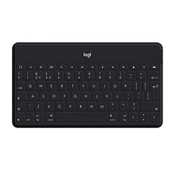 Logitech Keys-To-Go Wireless Bluetooth Keyboard, QWERTY Italian Layout - Black