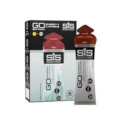 Science in Sport Go Isotonic Energy Gel with Caffeine, Cola Flavour, 60ml (6 Packs)