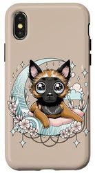 Design da compagnia per cani Malinois Dog Lovers Custodia per iPhone X/XS