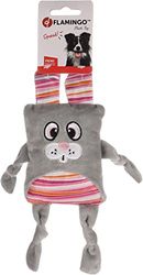 Flamingo JCHIEN PIENO Lapin en Peluche NOUÉ Gris 24,5CM