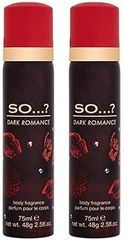 So…? Womens Dark Romance Fragrance Mist 75ml (Pack of 2)