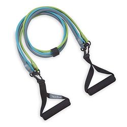 Gaiam Restore - Kit de Bandas de Resistencia 3 en 1 - Cuerda de Ejercicio con Asas de Espuma de Agarre cómodo y Bandas de Fuerza Intercambiables fáciles de Ajustar para Entrenamiento de Alta