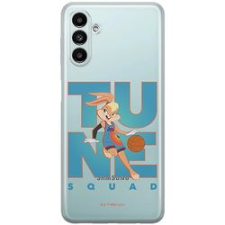 ERT GROUP mobiltelefonfodral för Samsung A13 5G/ A04s originalt och officiellt licensierat Looney Tunes mönster Space Jam 007 anpassad till formen på mobiltelefonen, gedeeltelijk transparant