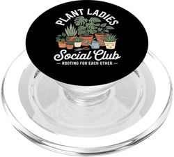Giardinaggio del club sociale delle donne delle piante PopSockets PopGrip per MagSafe