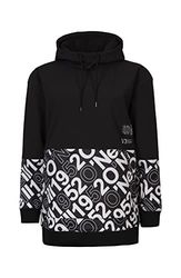 O'NEILL Softshell hoodie jas sneeuwjas, black out colour block, regular voor dames, Black Out Colour Block, XS-S