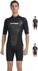 Cressi Altum Man Shorty Wetsuit - 3 mm Neoprene Shorty Wetsuit